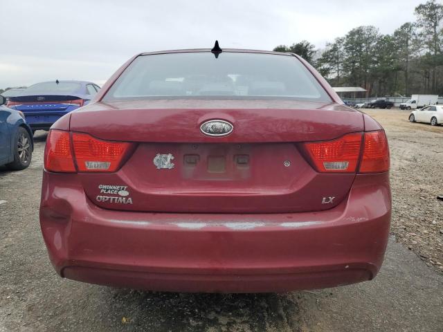 KNAGE228495356737 - 2009 KIA OPTIMA LX RED photo 6