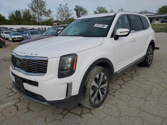 5XYP34HC4MG150799 - 2021 KIA TELLURIDE EX WHITE photo 1