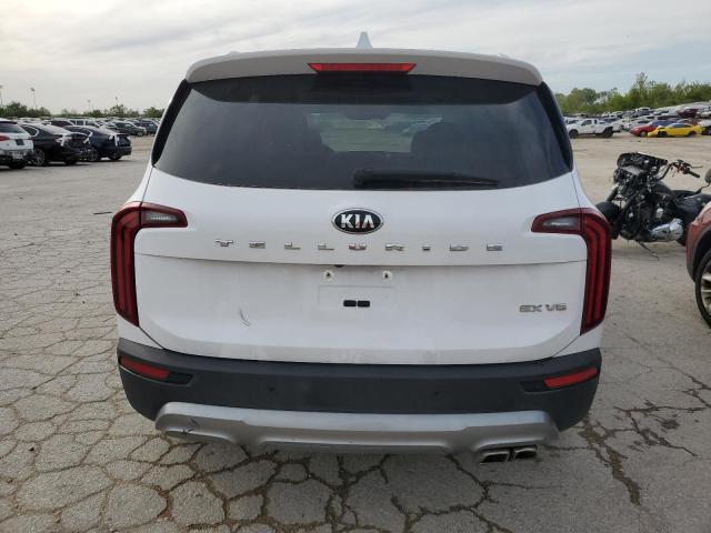 5XYP34HC4MG150799 - 2021 KIA TELLURIDE EX WHITE photo 6