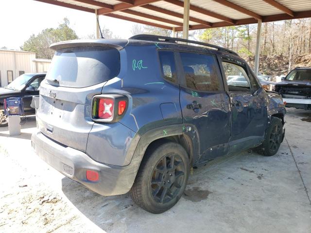 ZACNJABB4LPL27925 - 2020 JEEP RENEGADE LATITUDE BLUE photo 3