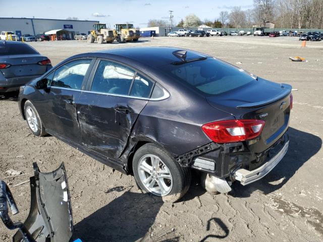 1G1BE5SM1H7260863 - 2017 CHEVROLET CRUZE LT BLACK photo 2