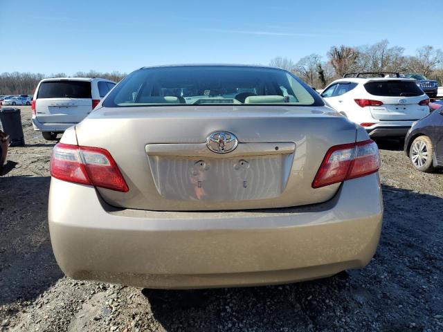 4T1BE46K58U202312 - 2008 TOYOTA CAMRY CE GOLD photo 6