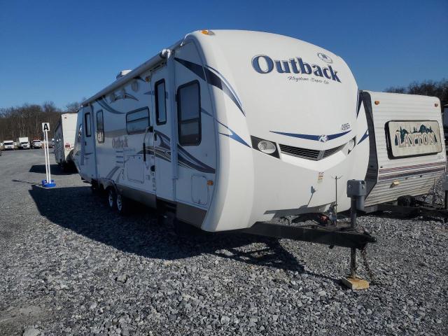 4YDT26022BB454265 - 2011 KEYSTONE OUTBACK WHITE photo 1