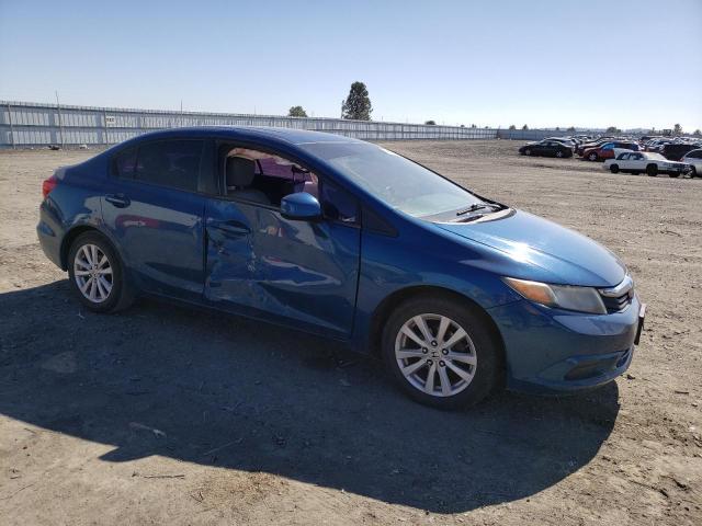 2HGFB2F98CH544074 - 2012 HONDA CIVIC EXL BLUE photo 4