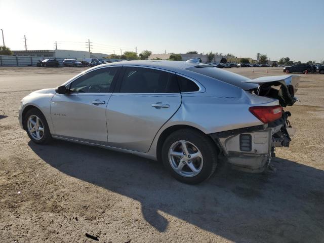 1G1ZD5ST5JF152931 - 2018 CHEVROLET MALIBU LT SILVER photo 2