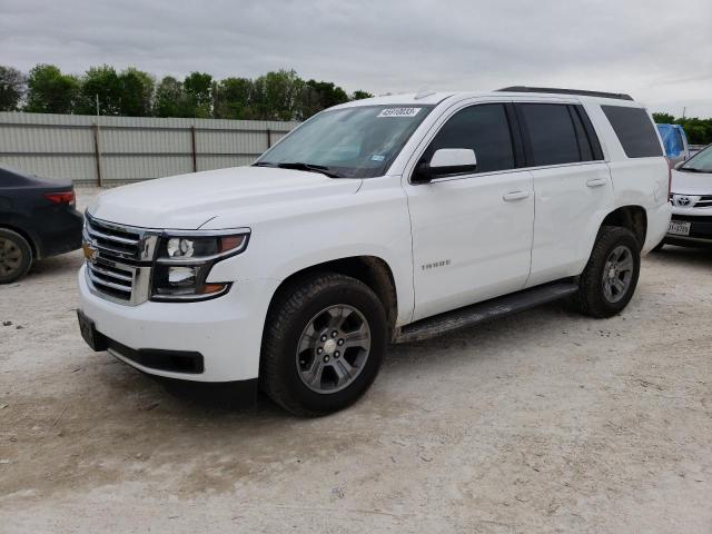 1GNSCAKC5LR186607 - 2020 CHEVROLET TAHOE C1500  LS WHITE photo 1