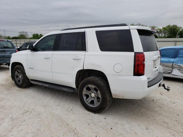 1GNSCAKC5LR186607 - 2020 CHEVROLET TAHOE C1500  LS WHITE photo 2