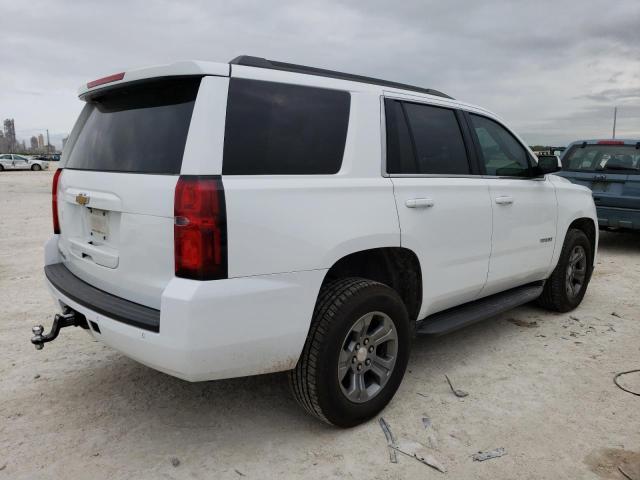 1GNSCAKC5LR186607 - 2020 CHEVROLET TAHOE C1500  LS WHITE photo 3