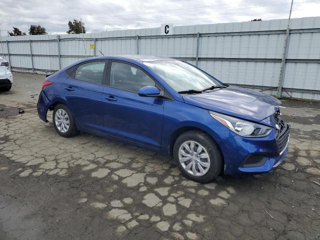 3KPC24A65LE115450 - 2020 HYUNDAI ACCENT SE BLUE photo 4