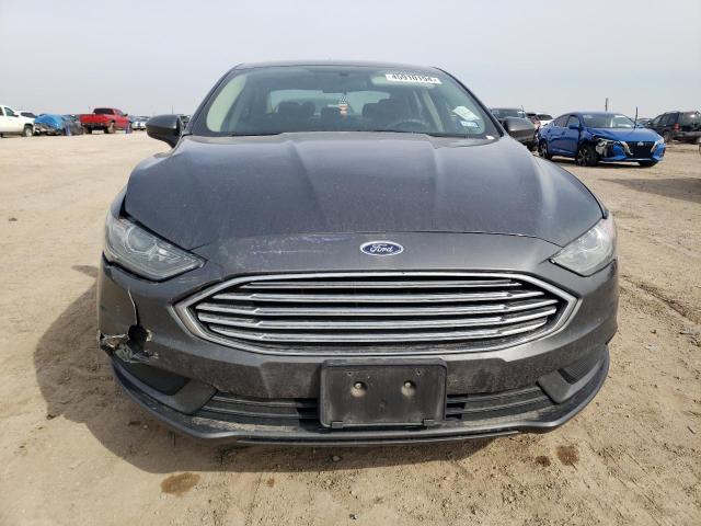 3FA6P0H76HR221160 - 2017 FORD FUSION SE GRAY photo 5