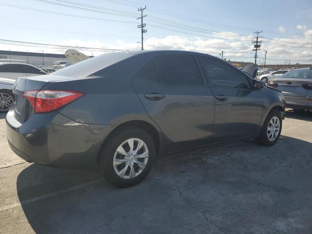 5YFBURHE9EP084625 - 2014 TOYOTA COROLLA L GRAY photo 3