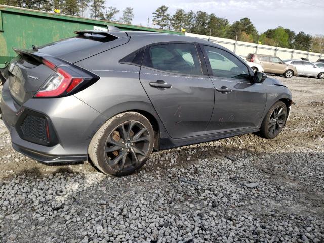 SHHFK7H47HU221207 - 2017 HONDA CIVIC SPORT 灰色 照片 3