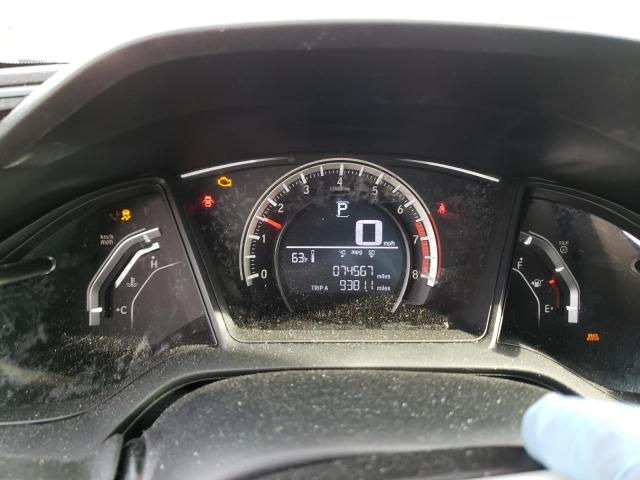 SHHFK7H47HU221207 - 2017 HONDA CIVIC SPORT 灰色 照片 9