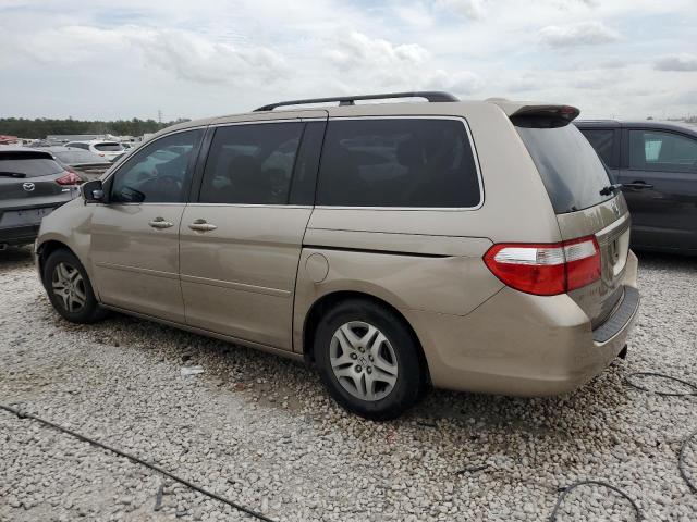 5FNRL38797B099818 - 2007 HONDA ODYSSEY EXL TAN photo 2