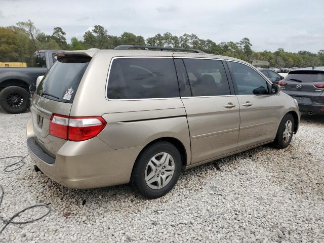 5FNRL38797B099818 - 2007 HONDA ODYSSEY EXL TAN photo 3