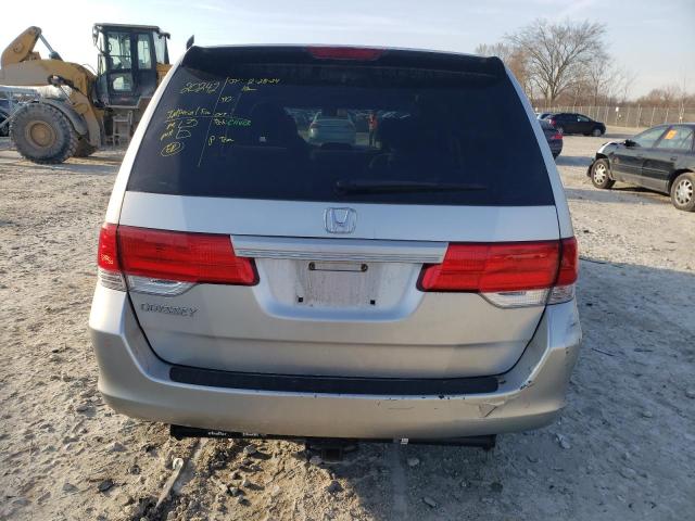 5FNRL38258B052288 - 2008 HONDA ODYSSEY LX SILVER photo 6