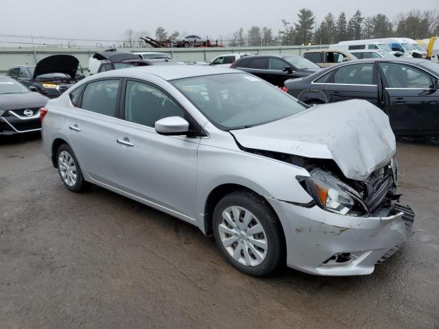 3N1AB7AP4JY234557 - 2018 NISSAN SENTRA S SILVER photo 4