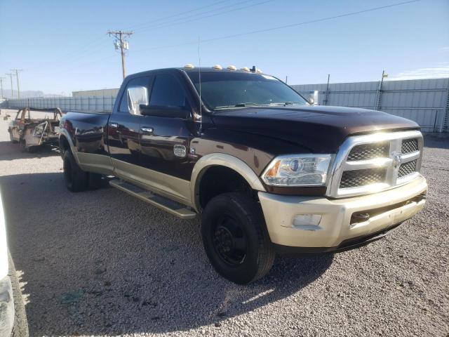 3C63RRKL9EG273706 - 2014 RAM 3500 LONGHORN BURGUNDY photo 4