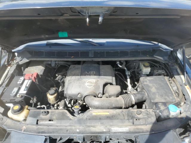 1N6BA0ED3AN324868 - 2010 NISSAN TITAN XE SILVER photo 11