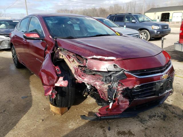 1G1ZF5SX3GF204627 - 2016 CHEVROLET MALIBU LT MAROON photo 4