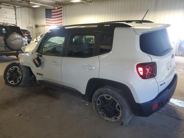 ZACCJBCB6HPF40557 - 2017 JEEP RENEGADE TRAILHAWK WHITE photo 2