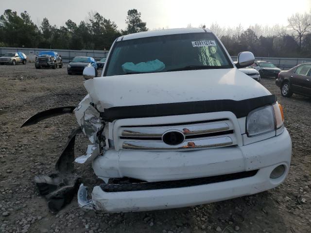 5TBBT44173S401985 - 2003 TOYOTA TUNDRA ACCESS CAB SR5 WHITE photo 5
