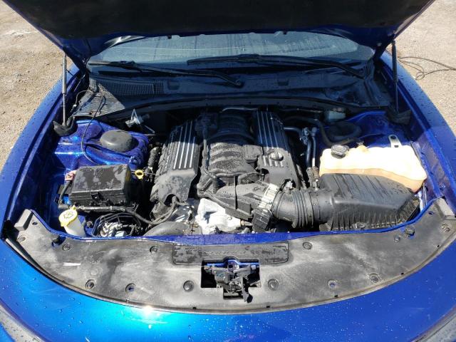 2C3CDXGJ4KH546716 - 2019 DODGE CHARGER SCAT PACK BLUE photo 11