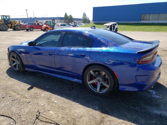 2C3CDXGJ4KH546716 - 2019 DODGE CHARGER SCAT PACK BLUE photo 2