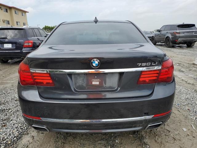 WBAYE8C59ED134318 - 2014 BMW 750 LI BLACK photo 6