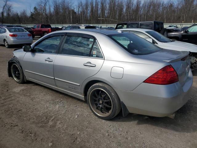 1HGCM66506A013410 - 2006 HONDA ACCORD EX SILVER photo 2