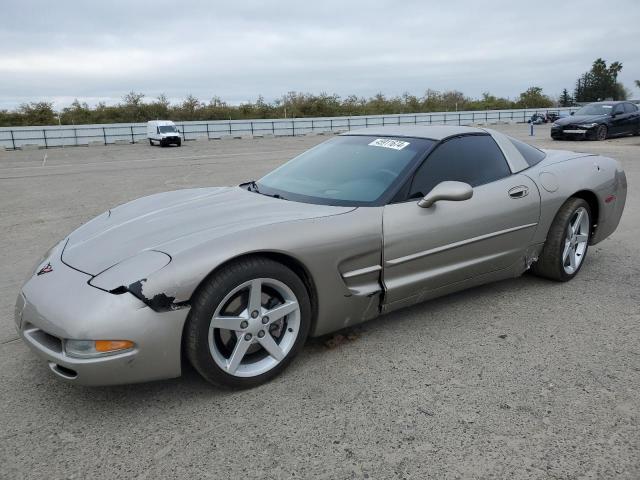 1G1YY22G125100866 - 2002 CHEVROLET CORVETTE TAN photo 1