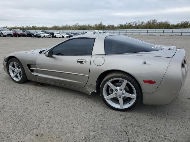 1G1YY22G125100866 - 2002 CHEVROLET CORVETTE TAN photo 2