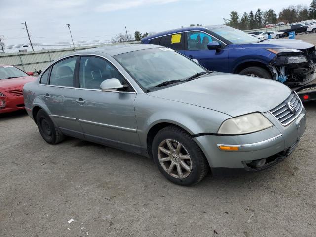 WVWPD63B24P323725 - 2004 VOLKSWAGEN PASSAT GLS GRAY photo 4