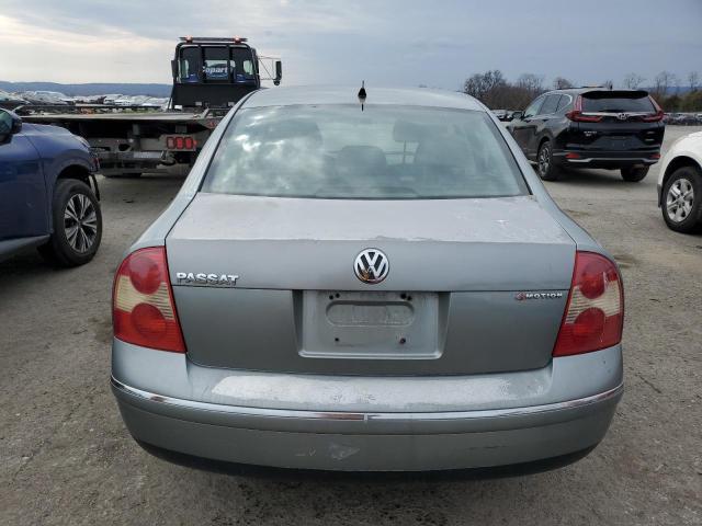 WVWPD63B24P323725 - 2004 VOLKSWAGEN PASSAT GLS GRAY photo 6