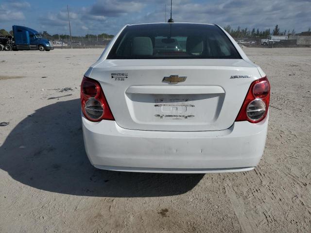 1G1JA5SH2G4132416 - 2016 CHEVROLET SONIC LS WHITE photo 6