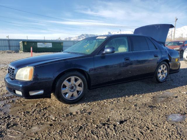 1G6KF54953U193596 - 2003 CADILLAC DEVILLE DTS BLUE photo 1