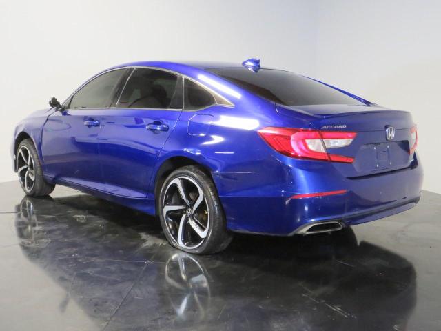 1HGCV1F31LA057409 - 2020 HONDA ACCORD SPORT BLUE photo 4