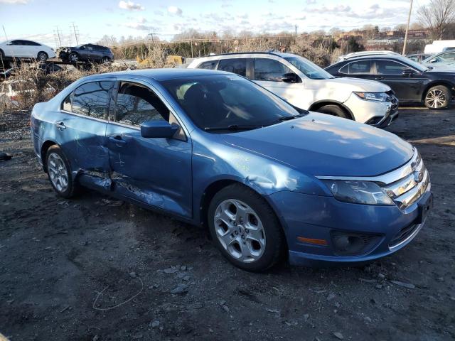 3FAHP0HA4AR234368 - 2010 FORD FUSION SE BLUE photo 4