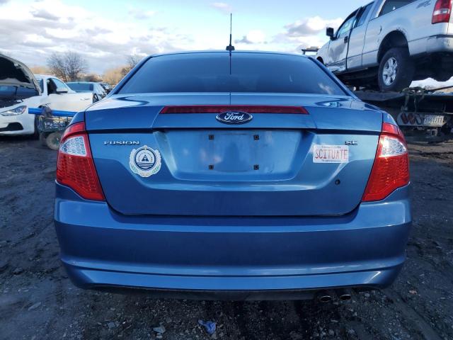 3FAHP0HA4AR234368 - 2010 FORD FUSION SE BLUE photo 6