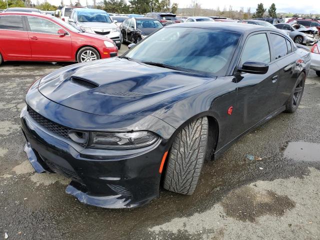 2C3CDXL9XJH150087 - 2018 DODGE CHARGER SRT HELLCAT GRAY photo 1