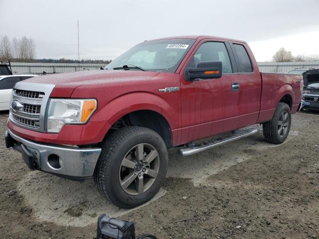 1FTFX1EF0DFC98531 - 2013 FORD F150 SUPER CAB RED photo 1