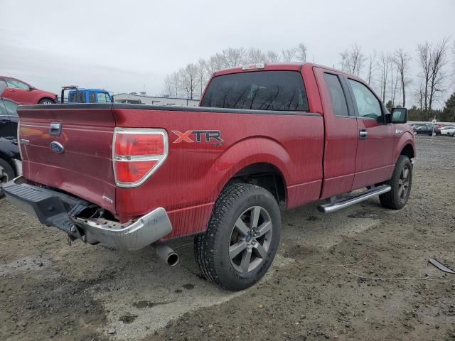 1FTFX1EF0DFC98531 - 2013 FORD F150 SUPER CAB RED photo 3