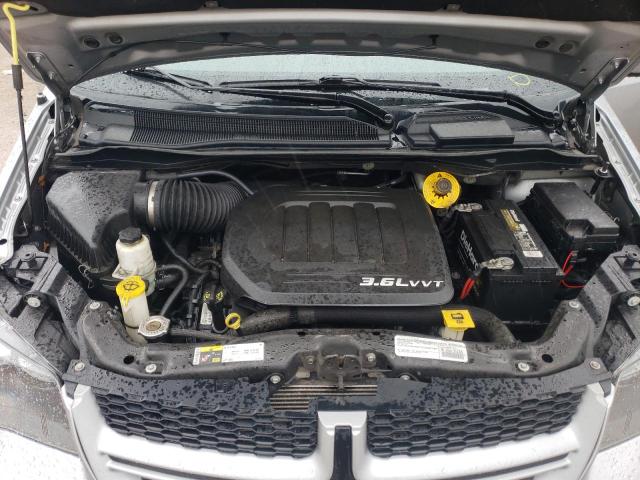 2C4RDGEG2FR511864 - 2015 DODGE GRAND CARA R/T GRAY photo 12