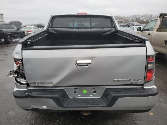 5FPYK1F56DB007622 - 2013 HONDA RIDGELINE RTL SILVER photo 6