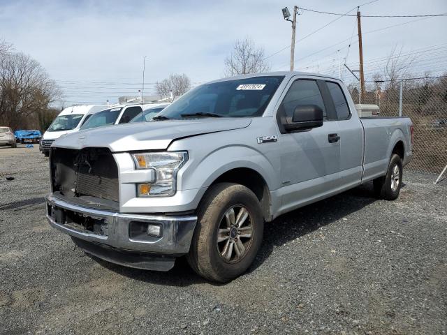 1FTFX1CG7GKD90016 - 2016 FORD F150 SUPER CAB SILVER photo 1