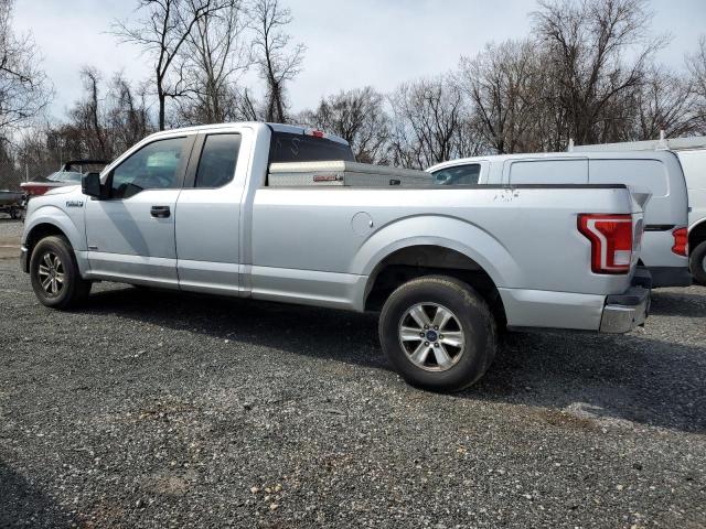 1FTFX1CG7GKD90016 - 2016 FORD F150 SUPER CAB SILVER photo 2