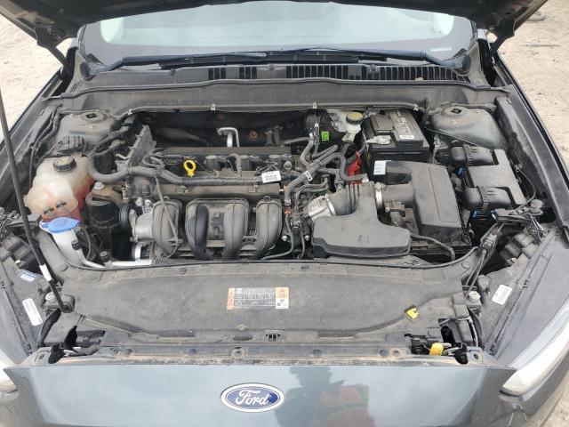 1FA6P0H74F5123471 - 2015 FORD FUSION SE GRAY photo 11