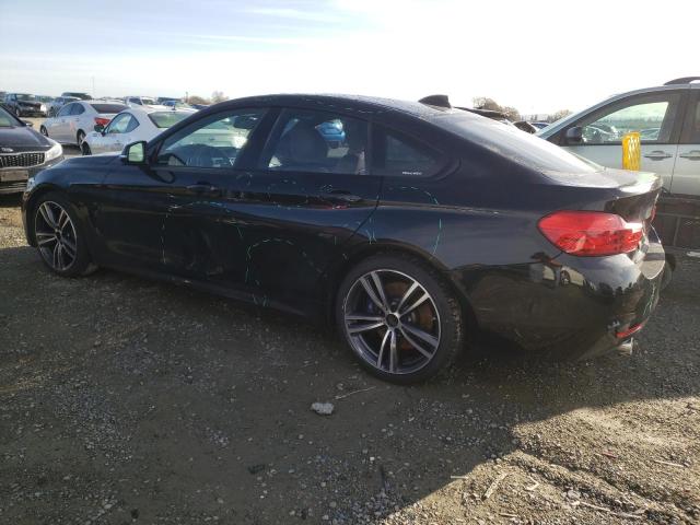 WBA4B1C52FD955339 - 2015 BMW 435 I GRAN COUPE BLACK photo 2