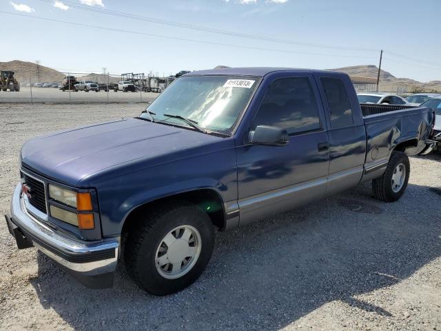 1GTEC19R7WR518471 - 1998 GMC SIERRA C1500 BLUE photo 1