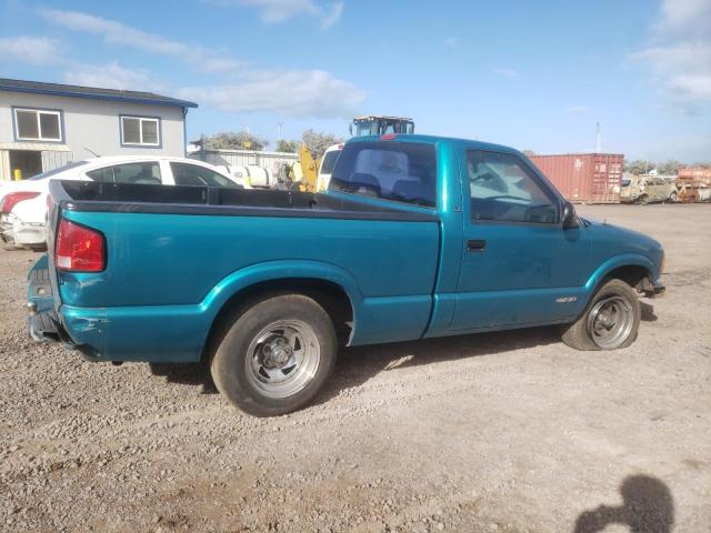 1GCCS14Z8S8239659 - 1995 CHEVROLET S TRUCK S10 TEAL photo 3